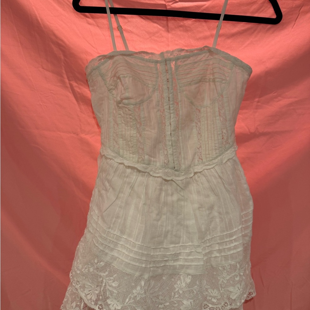 NWT Loveshackfancy Nerida dress white size 2